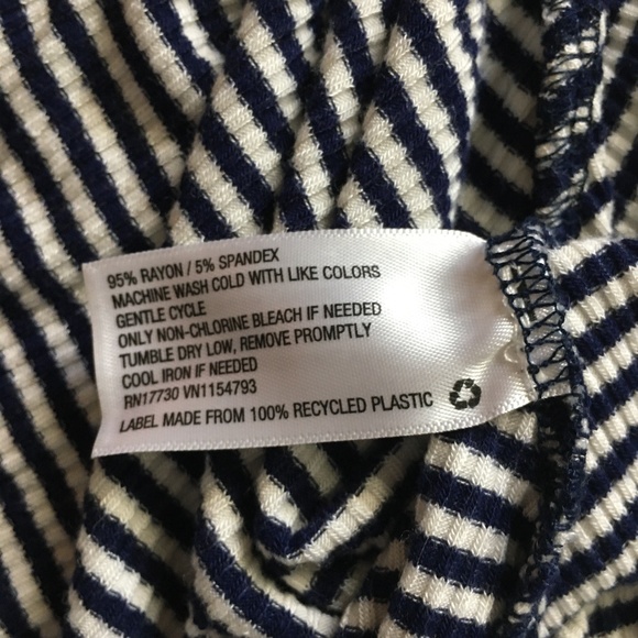 Blue Striped Dress - Picture 4 of 4